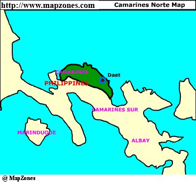 Map of Camarines_norte