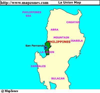 Map of La_union