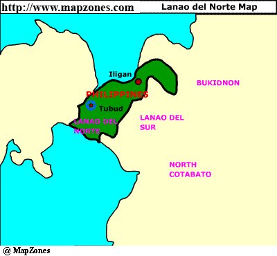 Map of Lanao_del_norte