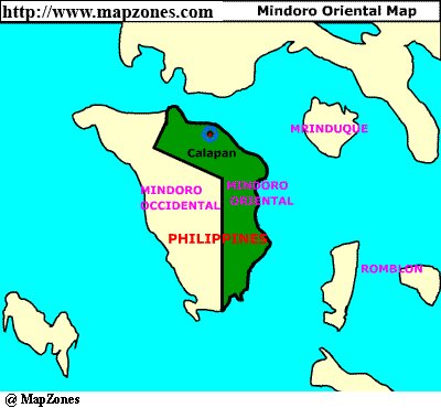 Map of Mindoro_oriental