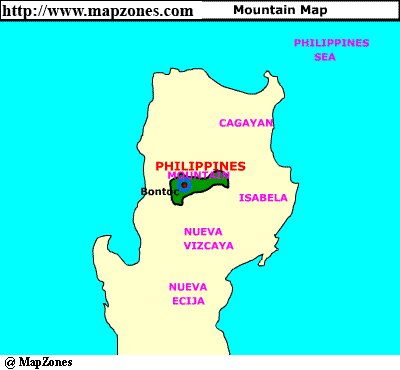 Map of Mountain