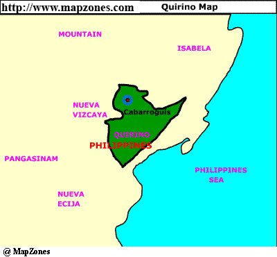 Map of Quirino