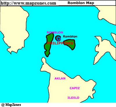 Map of Romblon
