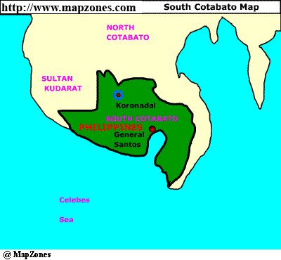 Map of South_cotabato