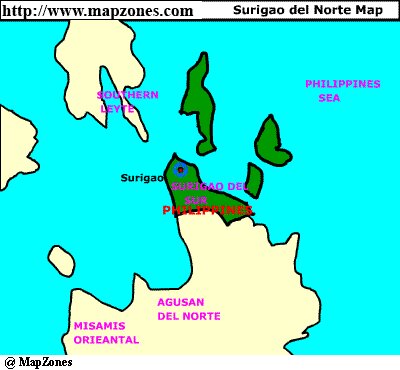 Map of Surigao_del_norte