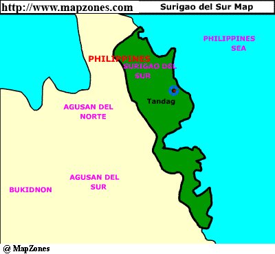 Map of Surigao_del_sur