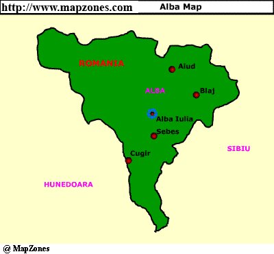 Map of Alba