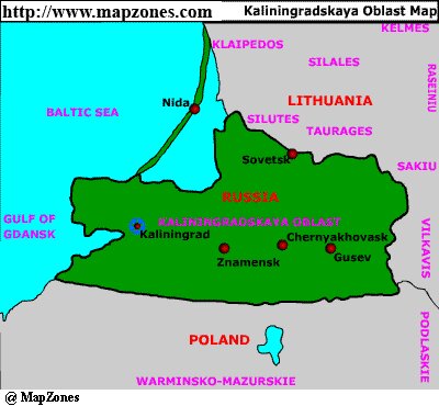 Map of Kaliningradskaya_oblast