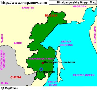 Map of Khabarovskiy_kray