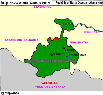 Map of Republic_of_north_ossetia_a
