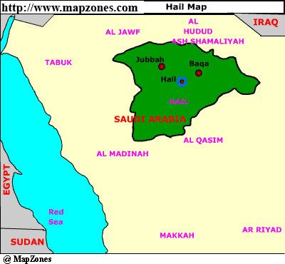 Map of Hail