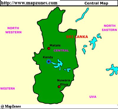 Map of Central