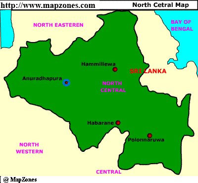 Map of North_central