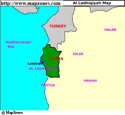 Map of Al_ladhiqiyah