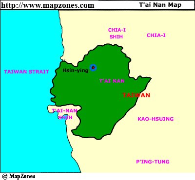 Map of Tai_nan