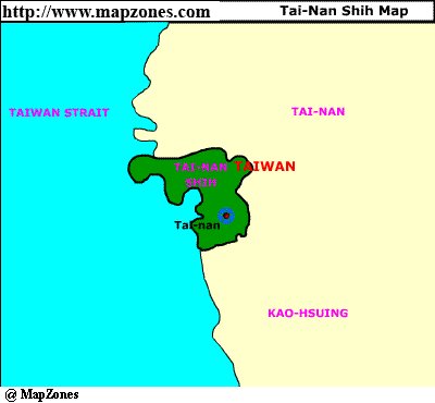 Map of Tai_nan_shih