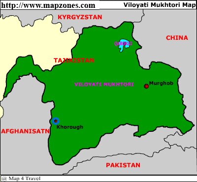 Map of Viloyati_mukhtori