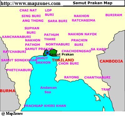 Map of Samut_prakan