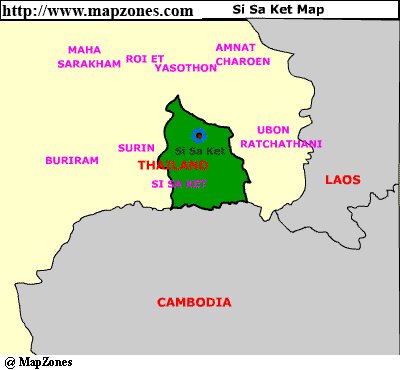 Map of Si_sa_ket
