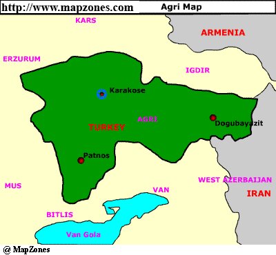 Map of Agri