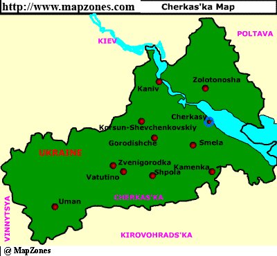 Map of Cherkas_ka