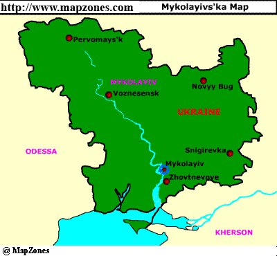 Map of Mykolayivs_ka