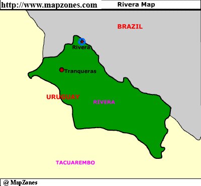 Map of Rivera
