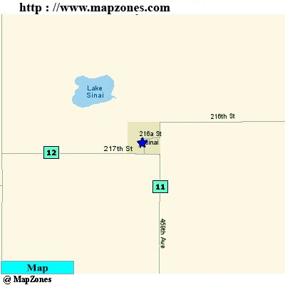 Map of Sinai