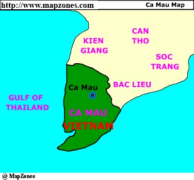 Map of Ca_mau