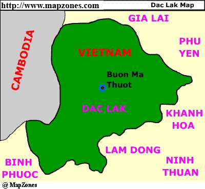 Map of Dac_lak