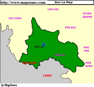 Map of Son_la