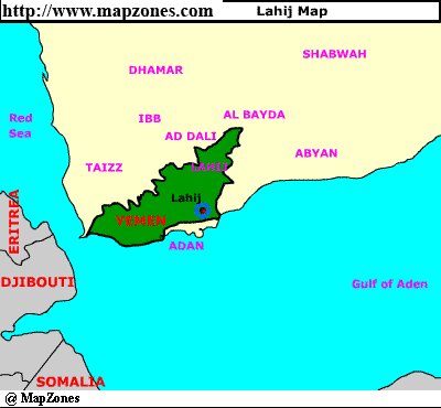Map of Lahij