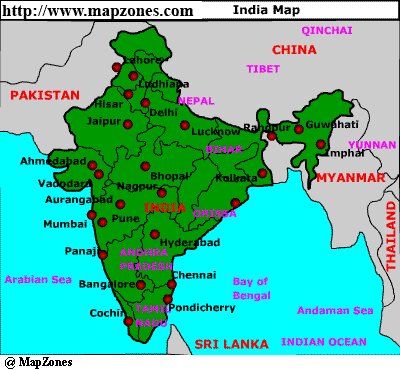 Map of India