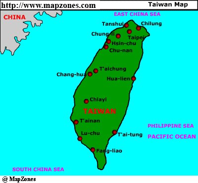 Taiwan Map
