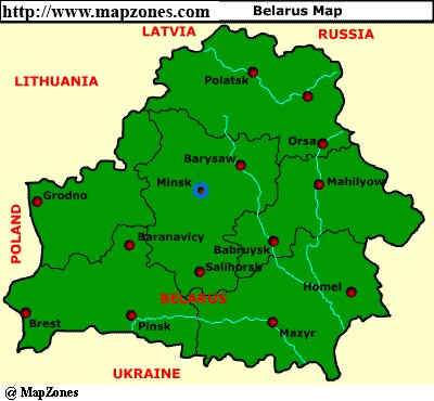 Belarus Map