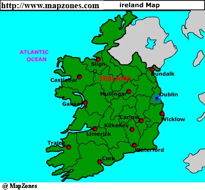 Ireland Map