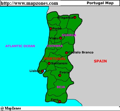 Portugal Map