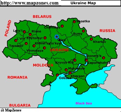 Ukraine Map