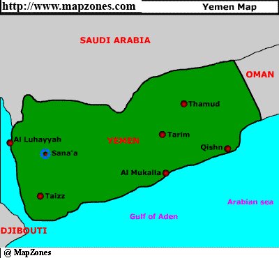 Yemen Map
