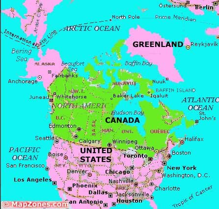 Canada Map