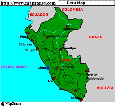 Peru Map