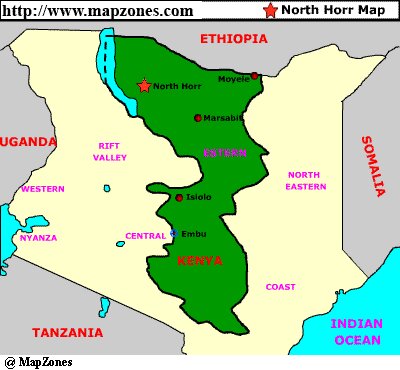 Map of North_horr