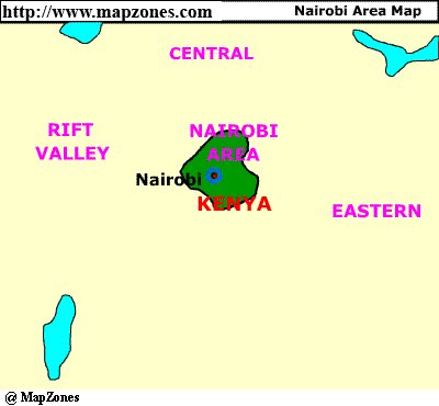 Map of Nairobi_area