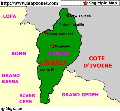 Map of Sagleipie