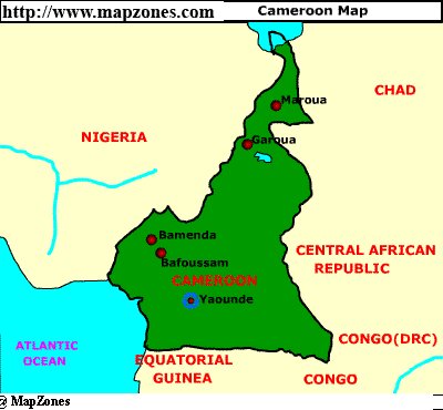 Cameroon Map
