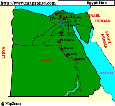 Egypt Map