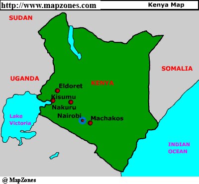 Kenya Map