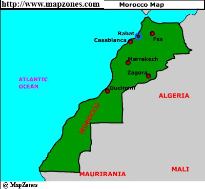 Morocco Map