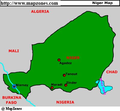 Niger Map