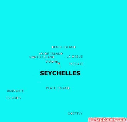 Seychelles Map